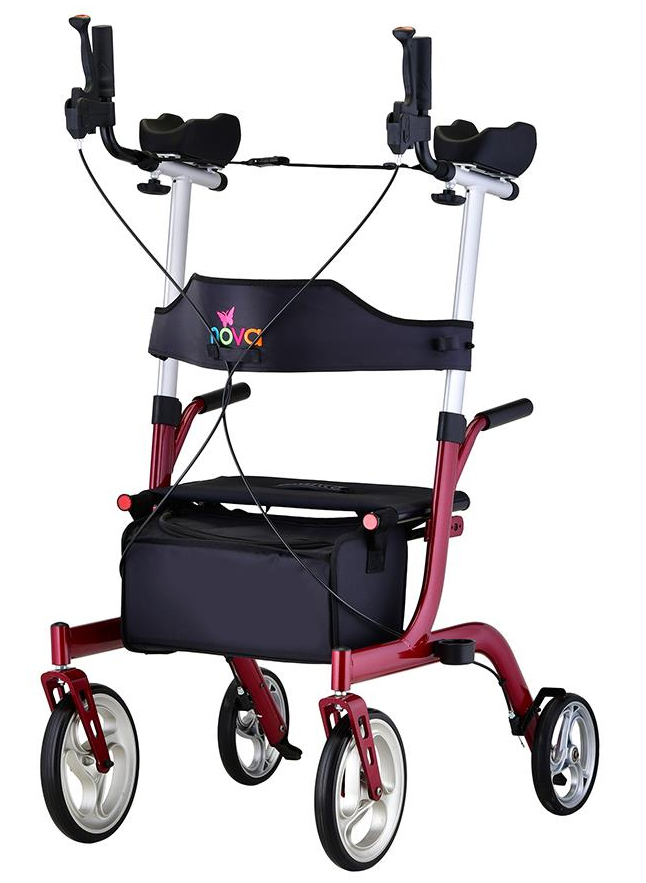 Rollator Walker with Elbow Supports