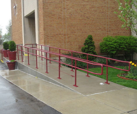 Permanent Concrete Ramp