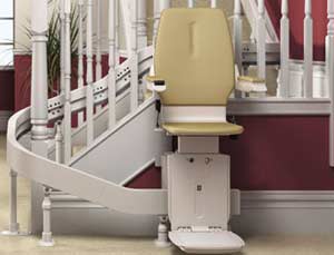 Acorn Curved Stairlift
