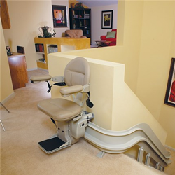 Bruno Elite Indoor Curved Stair Lift