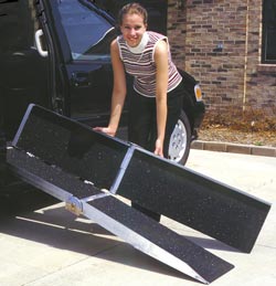 PVI Side Door Wheelchair Van Ramp