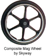 wheelchair composite mag wheel image