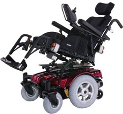 reclining electric wheelchair