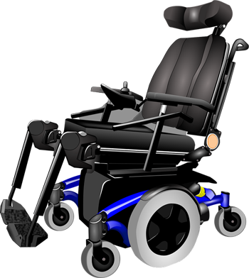 Power Wheelchair Graphic